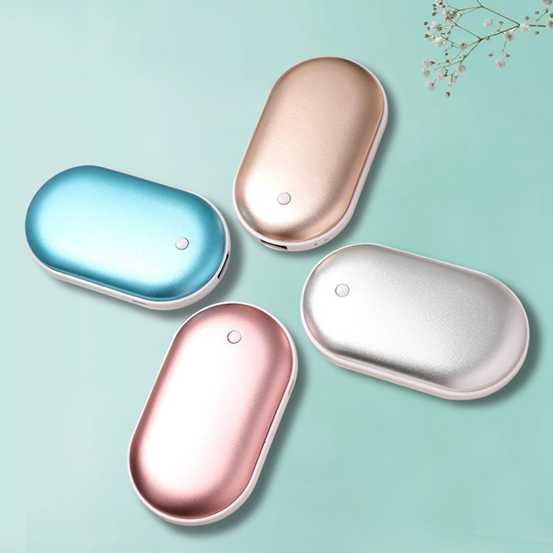 2 in 1 Portable USB Electric Handwarmer 5000mAh Powerbank