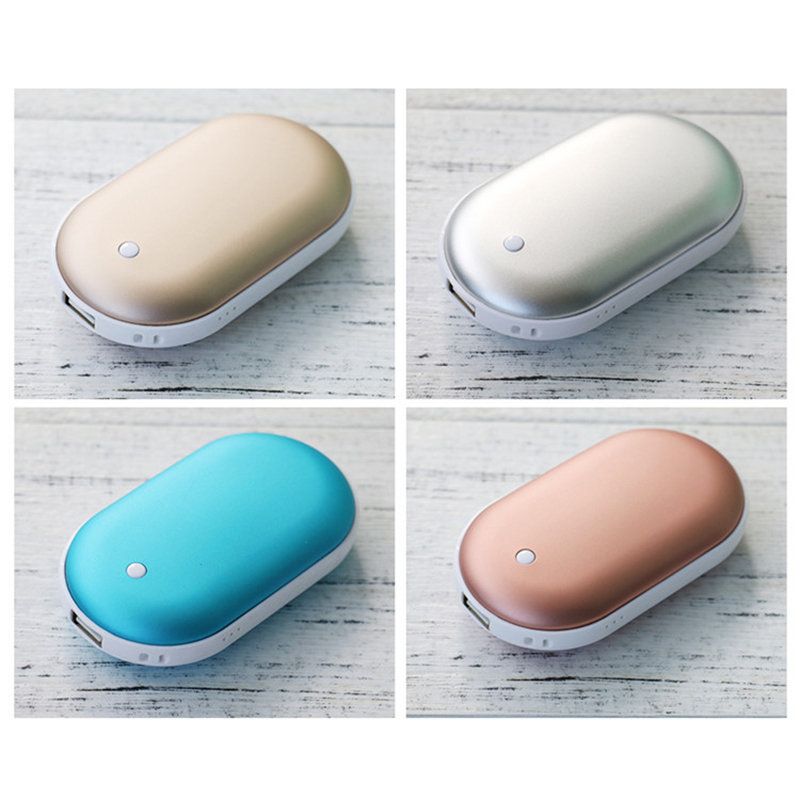 2 in 1 Portable USB Electric Handwarmer 5000mAh Powerbank
