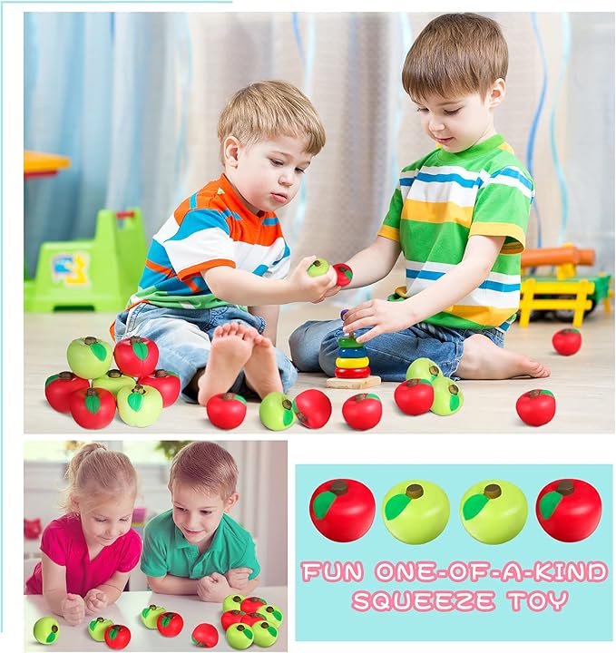 Apple Shape Stress Relief Balls