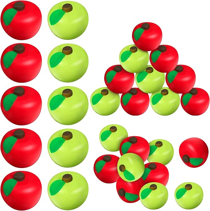 Apple Shape Stress Relief Balls