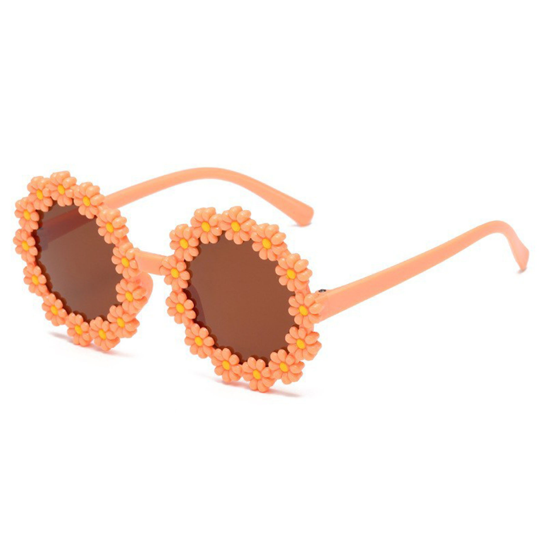Daisy Sunglasses Flower Round Sunglasses for Toddler 
