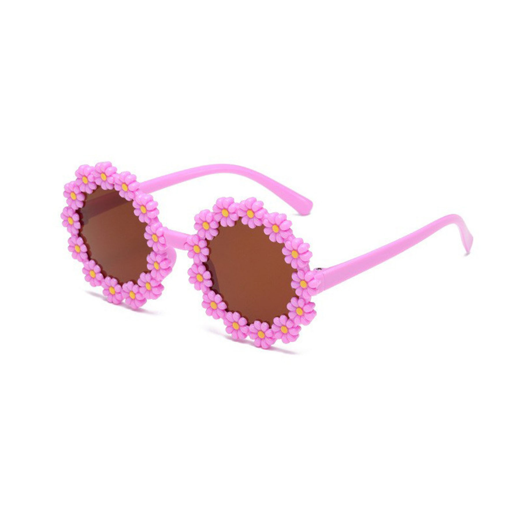 Daisy Sunglasses Flower Round Sunglasses for Toddler 