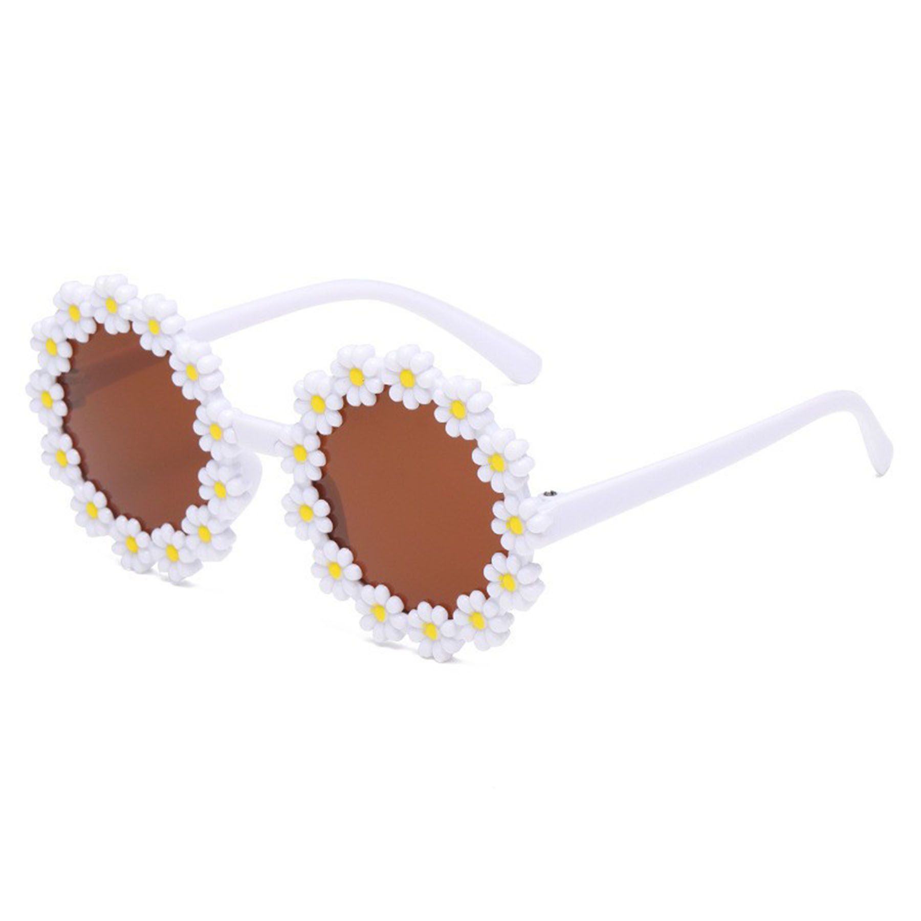 Daisy Sunglasses Flower Round Sunglasses for Toddler 