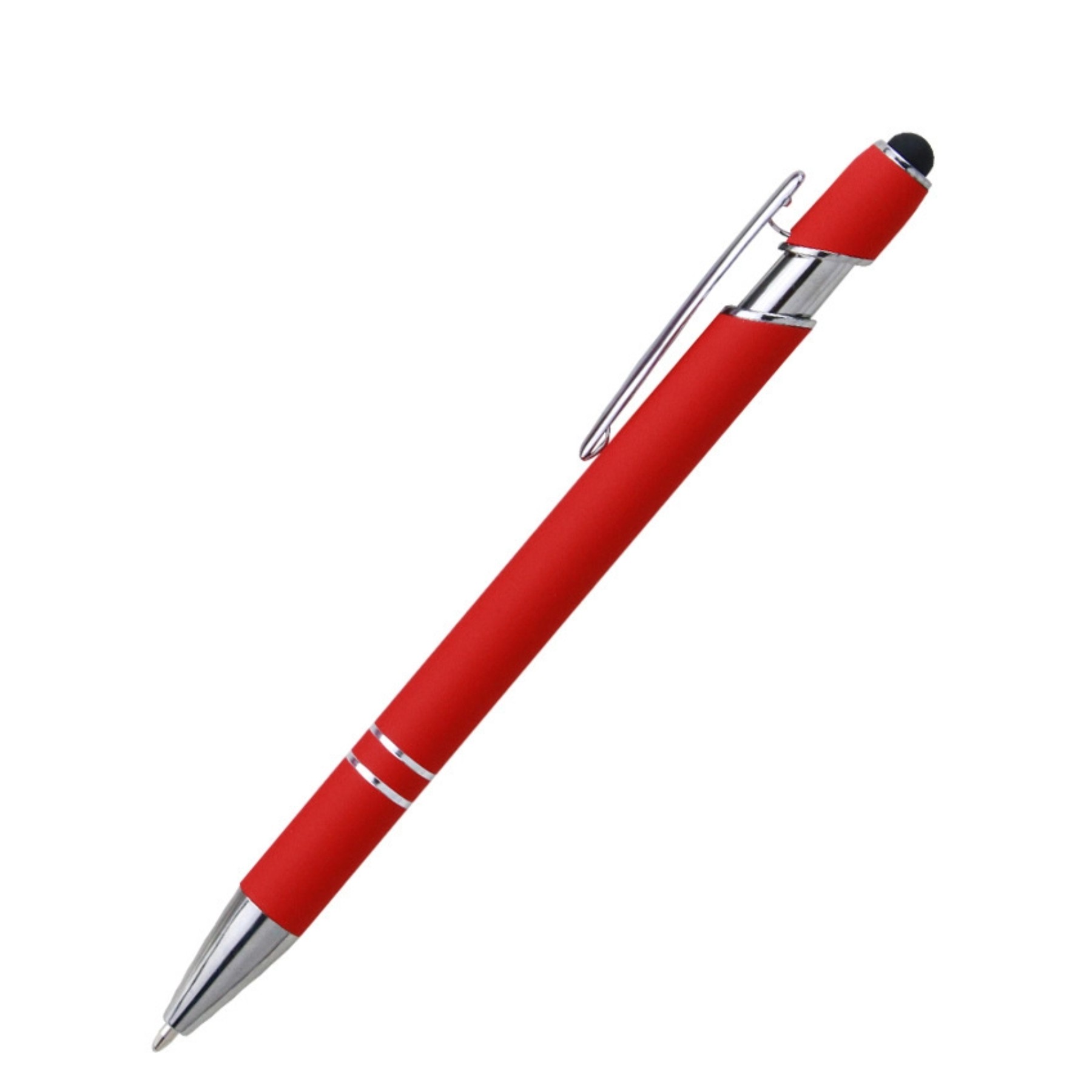 MG9208 Soft-Touch 2 in 1 Metal Stylus Pen MG9208 Soft-Touch 2 in 1 Metal Stylus Pen