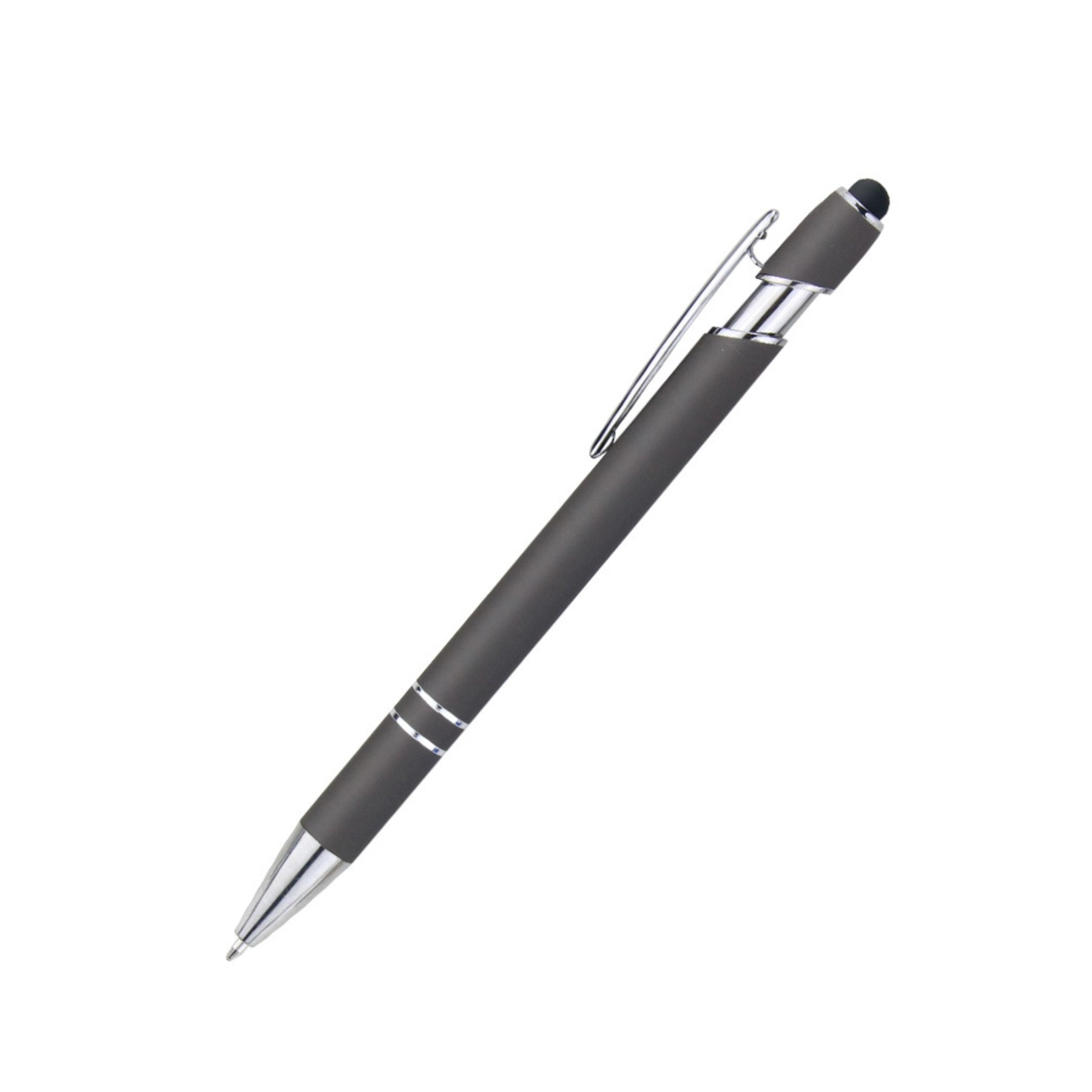 MG9208 Soft-Touch 2 in 1 Metal Stylus Pen MG9208 Soft-Touch 2 in 1 Metal Stylus Pen
