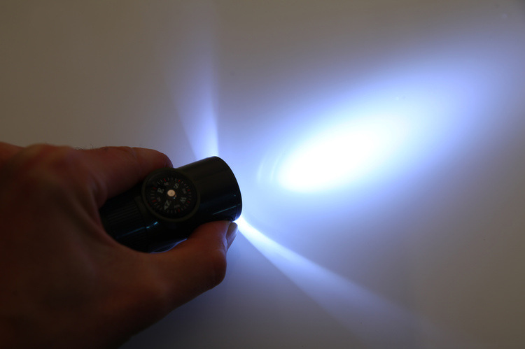MGE4440 Aluminum Alloy Led Mini Flashlight Keychain