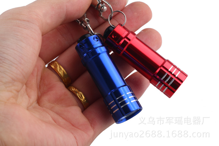 MGE4440 Aluminum Alloy Led Mini Flashlight Keychain